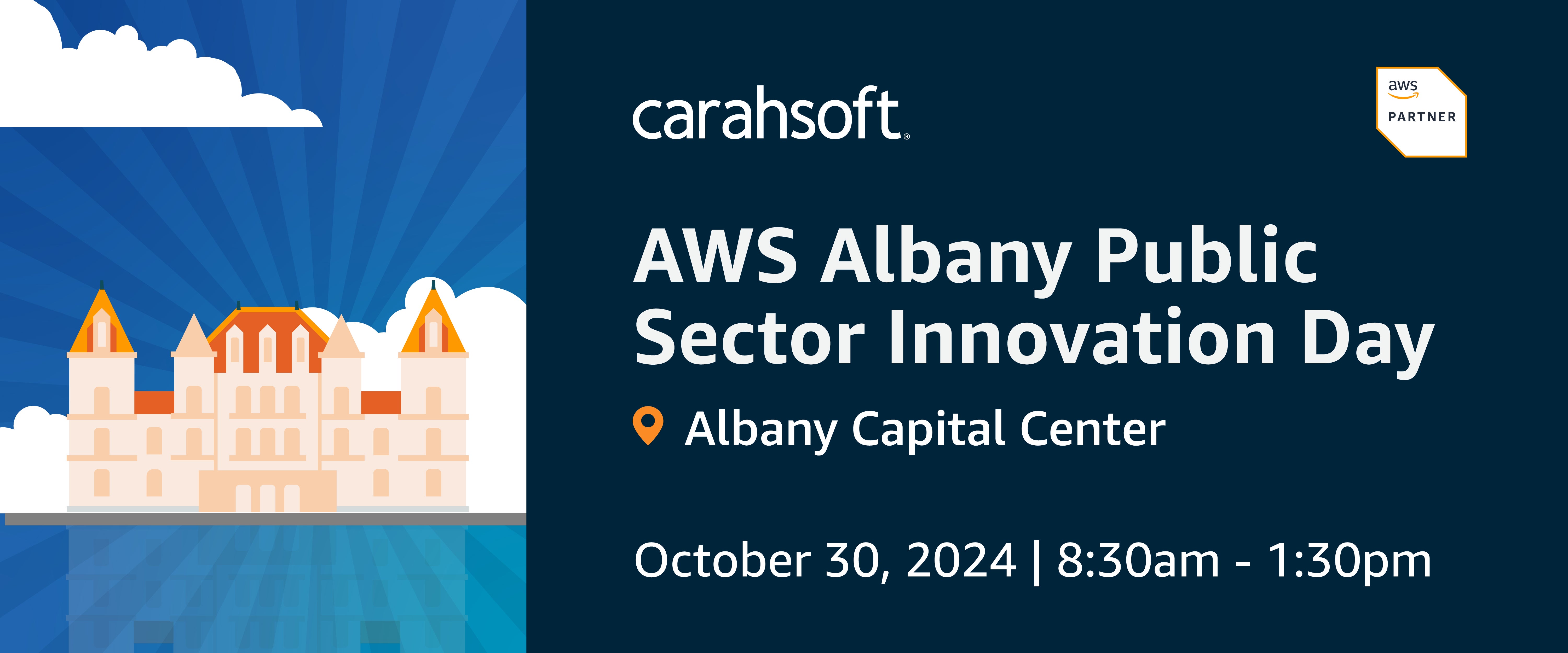 AWS Albany Public Sector Innovation Day 